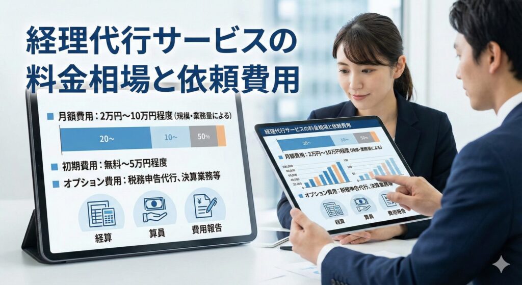 岐阜の経理代行サービスの料金相場と貴社への依頼費用