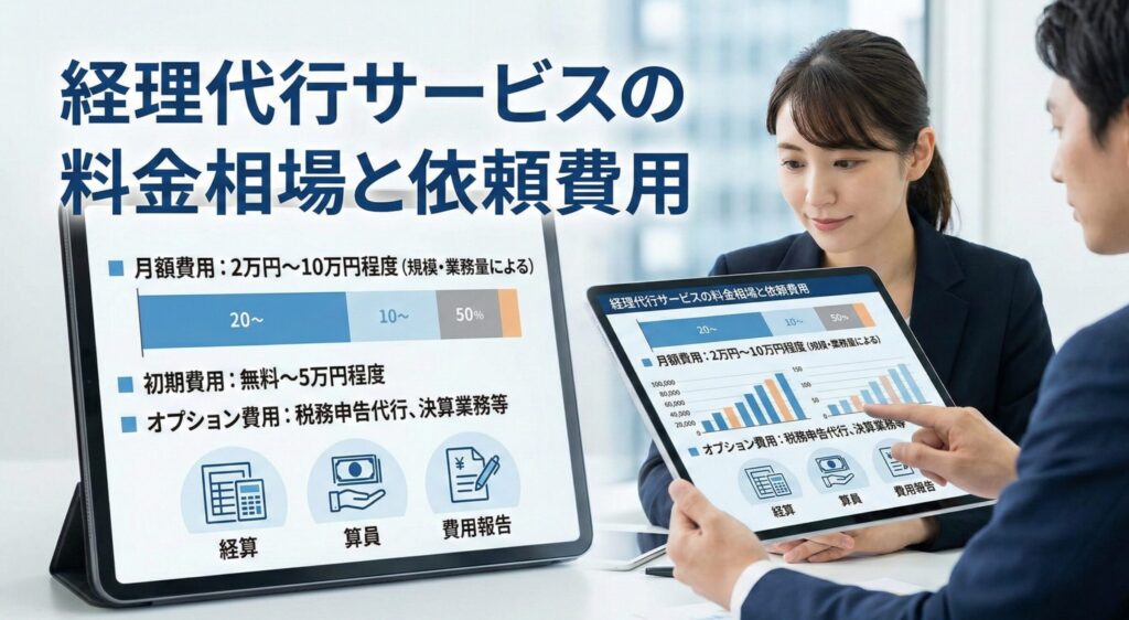 岐阜の経理代行サービスの料金相場と貴社への依頼費用
